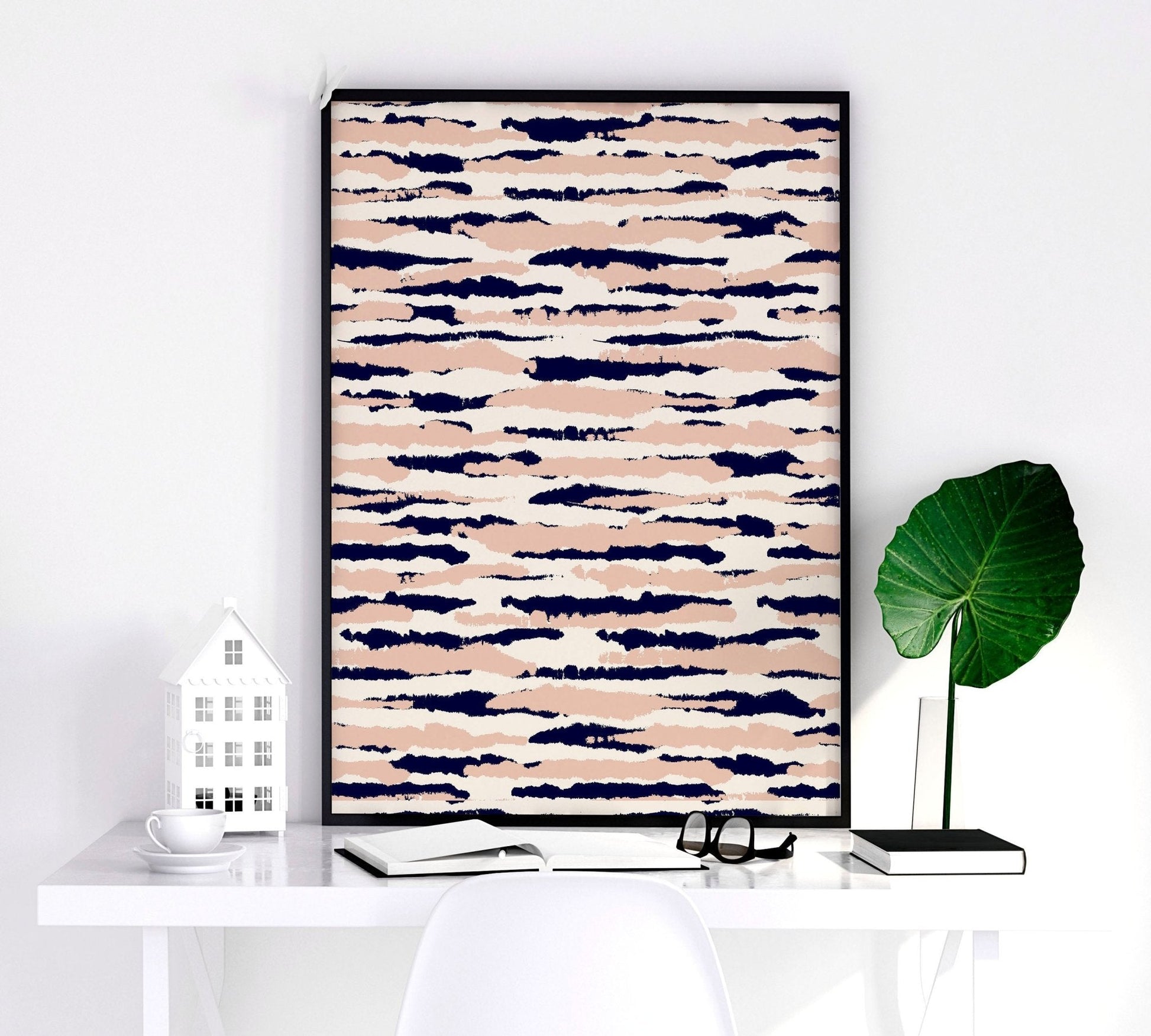 Coastal decor ideas | Set of 3 framed wall art prints