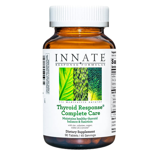 INNATE Thyroid Response Complete Care - Ashwagandha (90 Tablets) | Vegetarian, Gluten-Free, Non-GMO