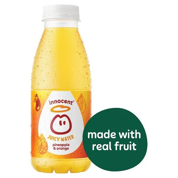 innocent Juicy Water Pineapple & Orange 420ml (Case of 12)