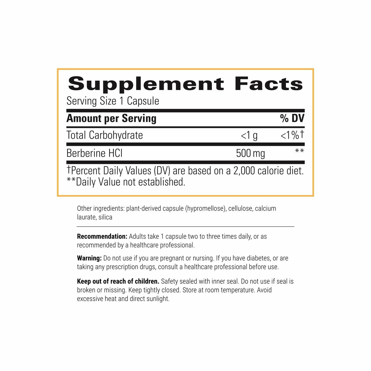 Integrative Therapeutics Berberine – Cellular Energy & Metabolic Support | 60 Capsules (60 Servings)