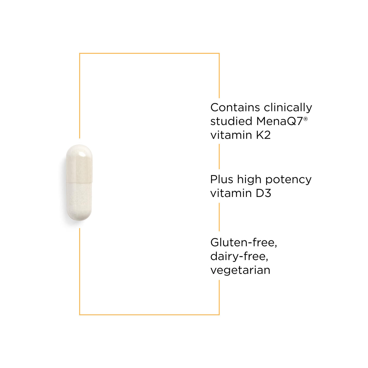 Integrative Therapeutics K2 + D3 – Heart Health & Bone Support | 60 Count