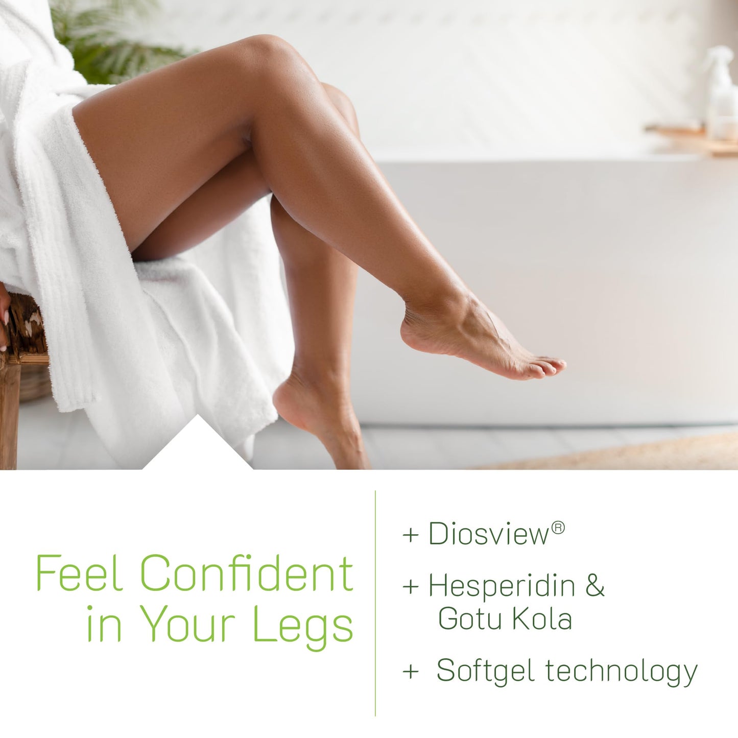 Irwin Naturals Love My Legs 60ct - Supports Leg Circulation & Vein Health