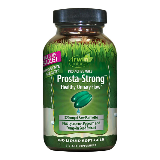 Irwin Naturals Prosta-Strong Prostate Health Support – Saw Palmetto, Lycopene