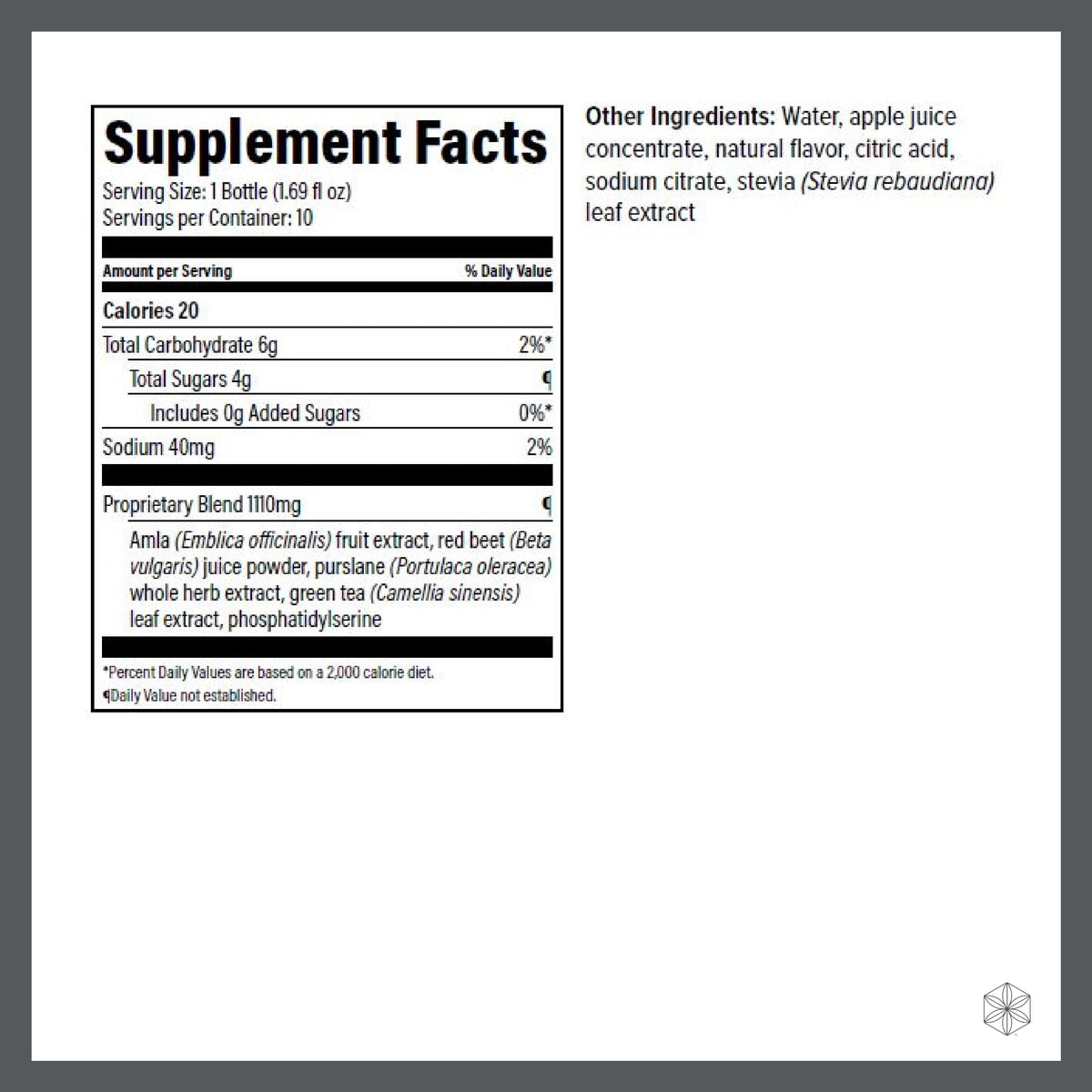 Isagenix Nootropic Elixir – Brain Health & Focus Supplement | Green Tea Extract | 1.69 oz Bottles (10 Count)