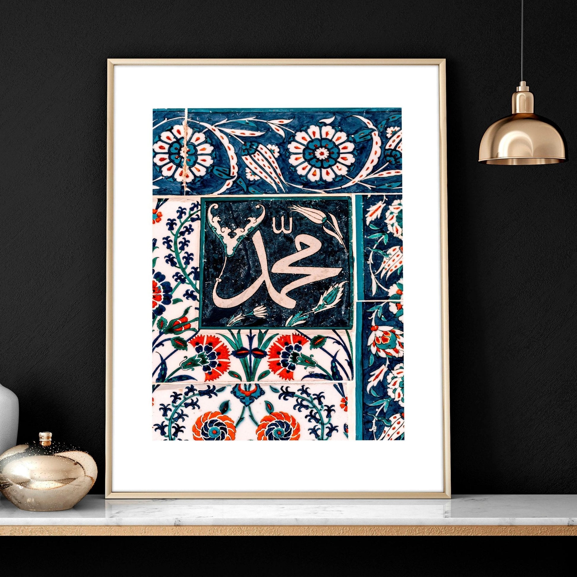Islamic Art and geometry | set of 3 Bedroom wall art