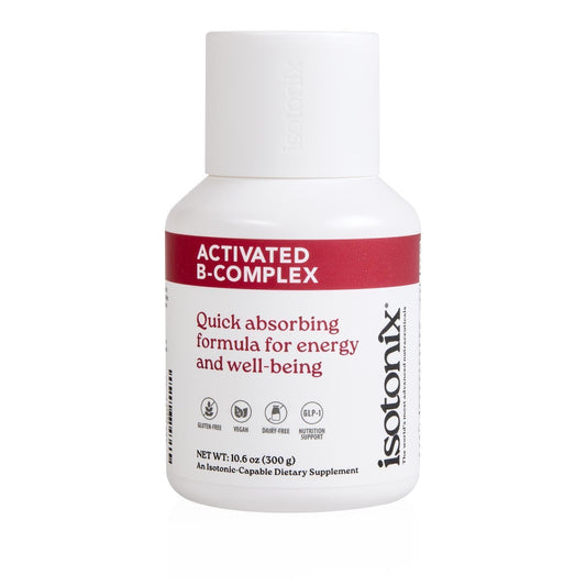 Isotonix Activated B Complex – Vegan B Vitamin Supplement for Energy, Stress Relief & Nervous System Health – Isotonic Drinkable Formula – 90 Servings