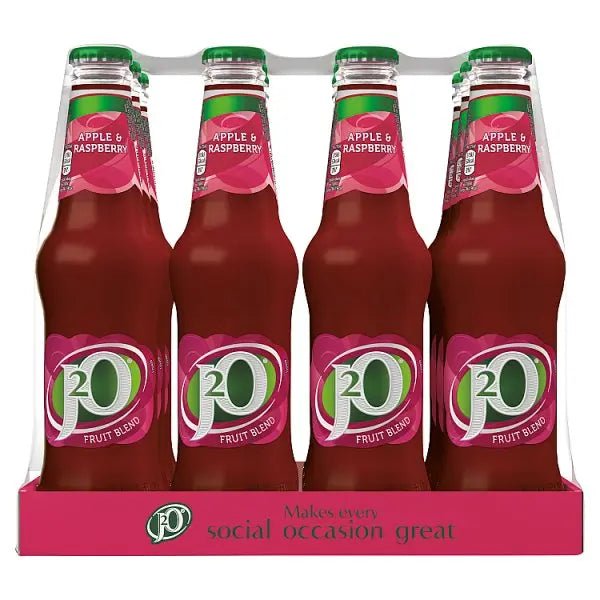 J2O Apple & Raspberry 275ml (Case of 12)