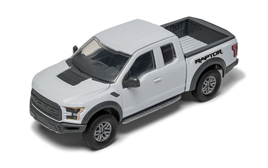 Airfix J6053 Quickbuild Ford F-150 Raptor Grey Model Car Kit