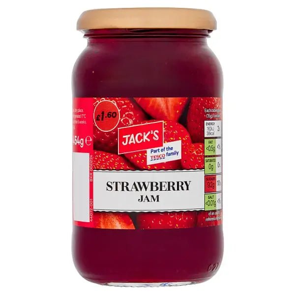 Jack's Strawberry Jam 454g (Case of 6)
