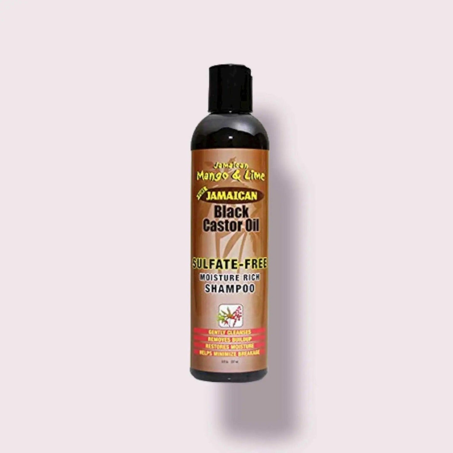 Jamaican Mango & Lime Black Castor Oil Sulfate Free Shampoo 8 Oz