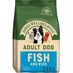James Wellbeloved Dog Adult Fish & Rice 7.5kg
