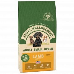 James Wellbeloved Dog Adult Small Breed Lamb & Rice 7.5kg