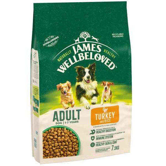 James Wellbeloved Dog Adult Turkey & Rice