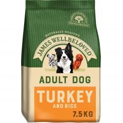 James Wellbeloved Dog Adult Turkey & Rice 7.5kg