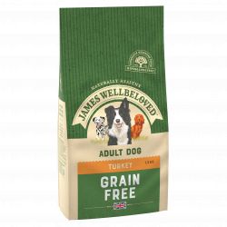 JAMES WELLBELOVED Dog Grain Free Turkey Adult Maintenance 1.5kg
