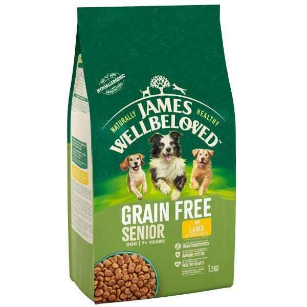 James Wellbeloved Dog Senior Grain Free Lamb & Veg