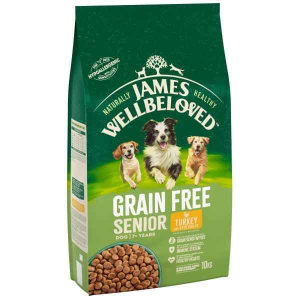 James Wellbeloved Dog Senior Grain Free Turkey & Veg