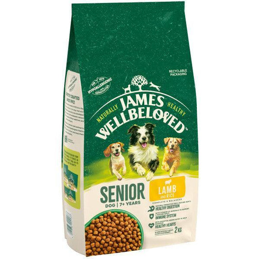 James Wellbeloved Senior Lamb & Rice 2kg
