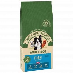 JAMES WELLBELOVED Fish & Rice Kibble Adult Maintenance 15kg