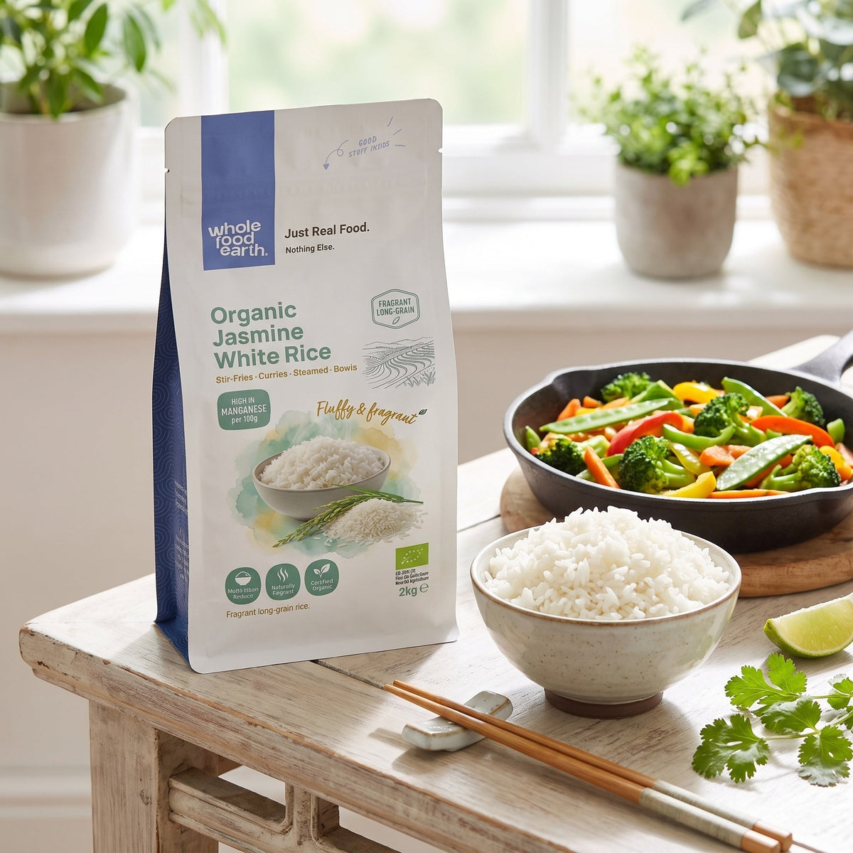 Organic Jasmine White Rice
