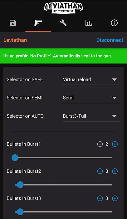 Jefftron Leviathan - RFTS Optical V2 Rear Wired With Trigger