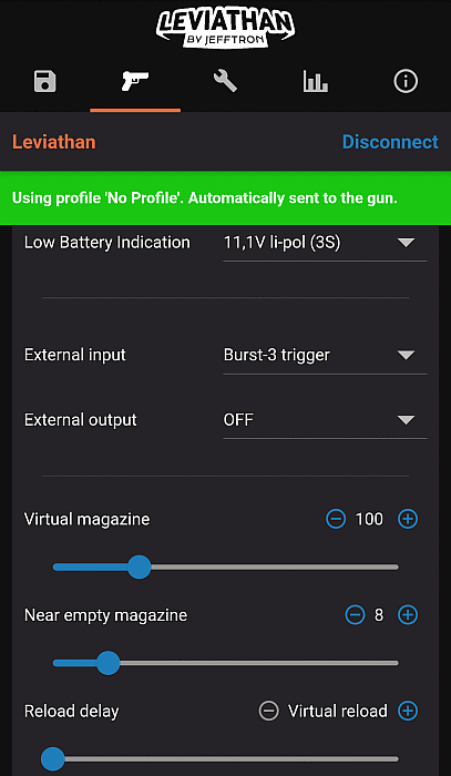 Jefftron Leviathan - RFTS Optical V2 Rear Wired With Trigger