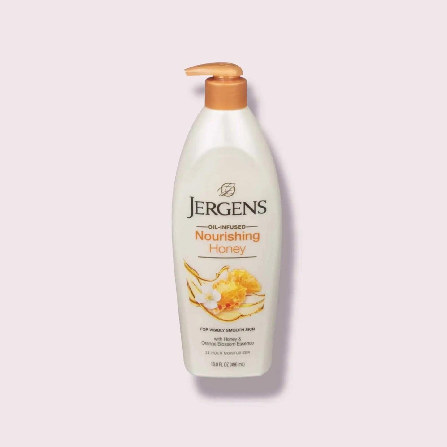 Jergens Nourishing Honey Dry Skin Body Lotion, 16.8 fl oz