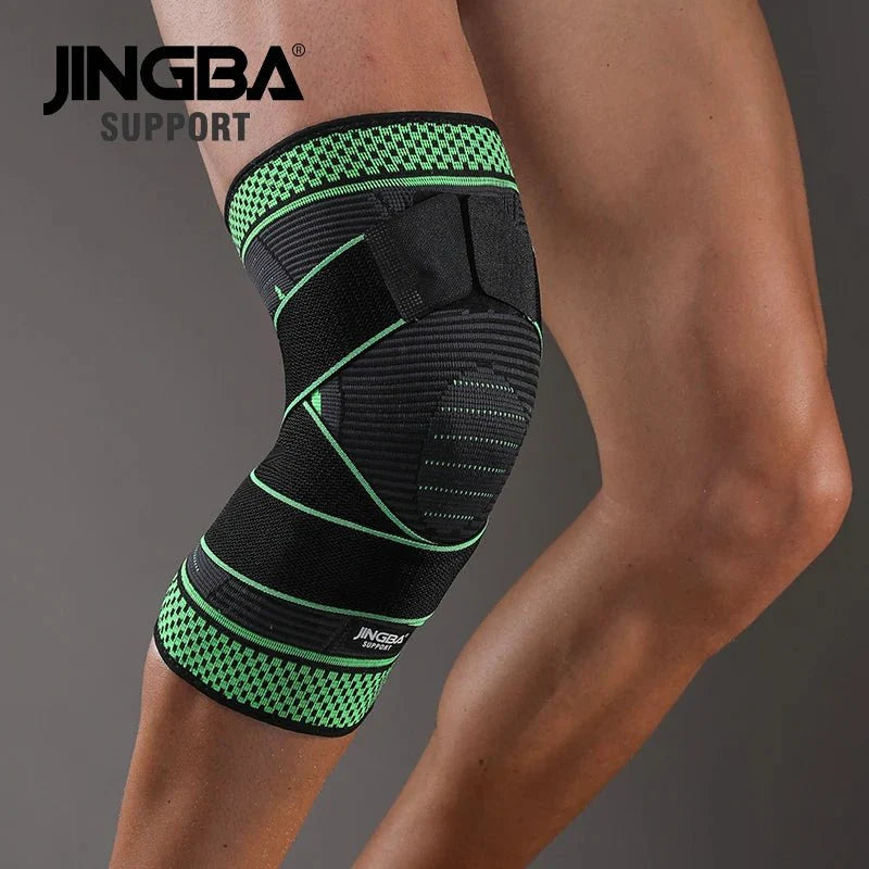Adjustable Knee Support Compression Sleeve for Gym Sports Protection