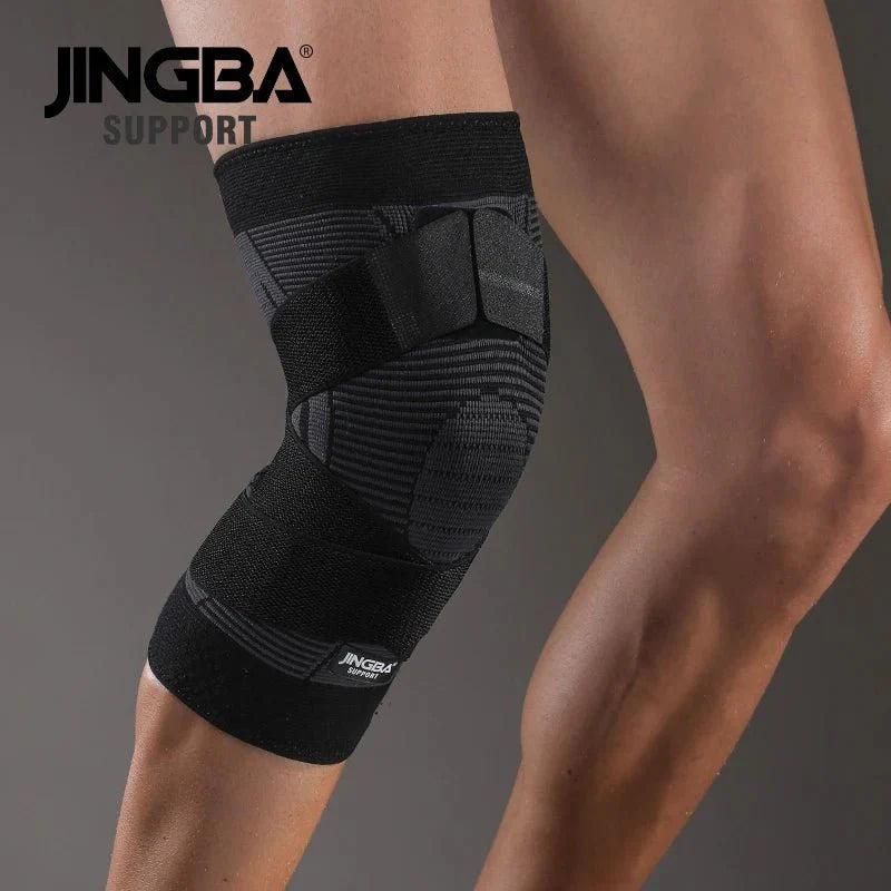 Adjustable Knee Support Compression Sleeve for Gym Sports Protection
