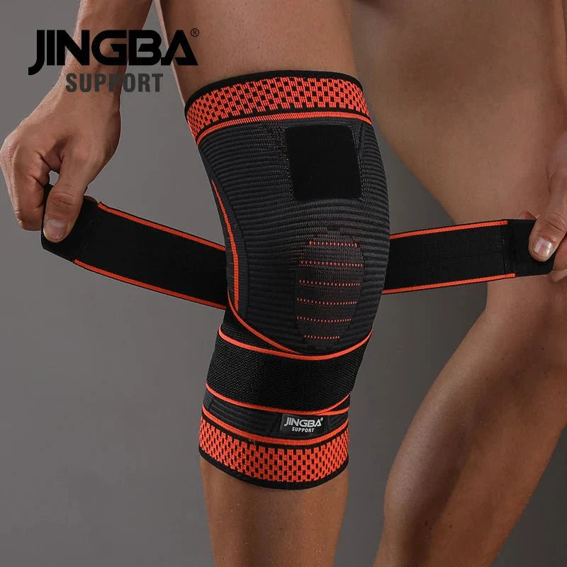 Adjustable Knee Support Compression Sleeve for Gym Sports Protection