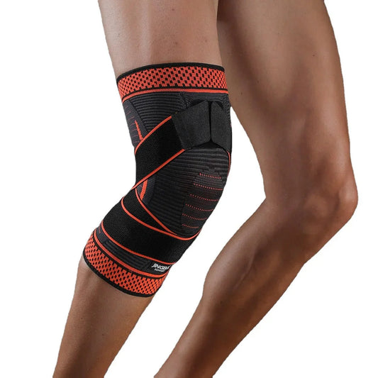 Adjustable Knee Support Compression Sleeve for Gym Sports Protection