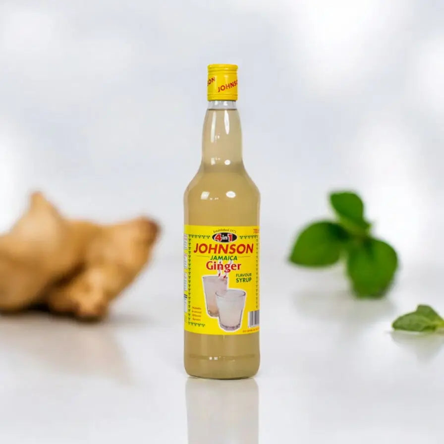 Johnsons Jamaica Ginger Flavour Syrup 700ml x 6