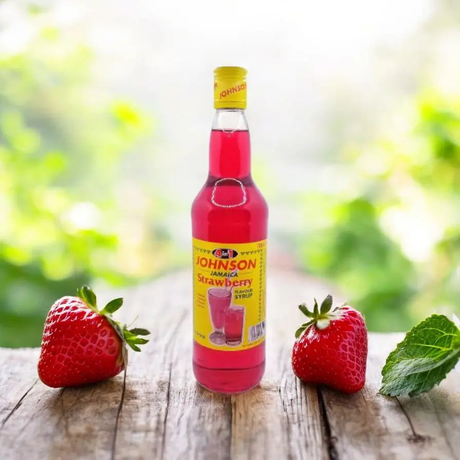 Johnsons Strawberry Syrup 700ml x 12