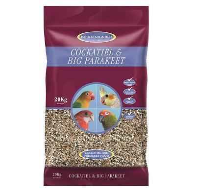Johnston & Jeff Cockatiel & Big Parakeet Mix