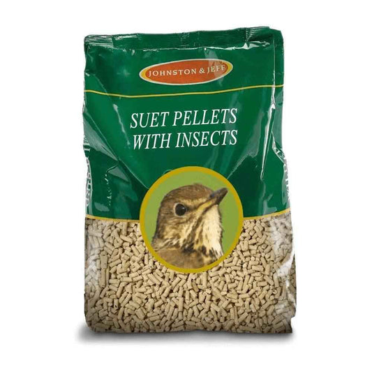 Johnston & Jeff Suet Pellets with Insects