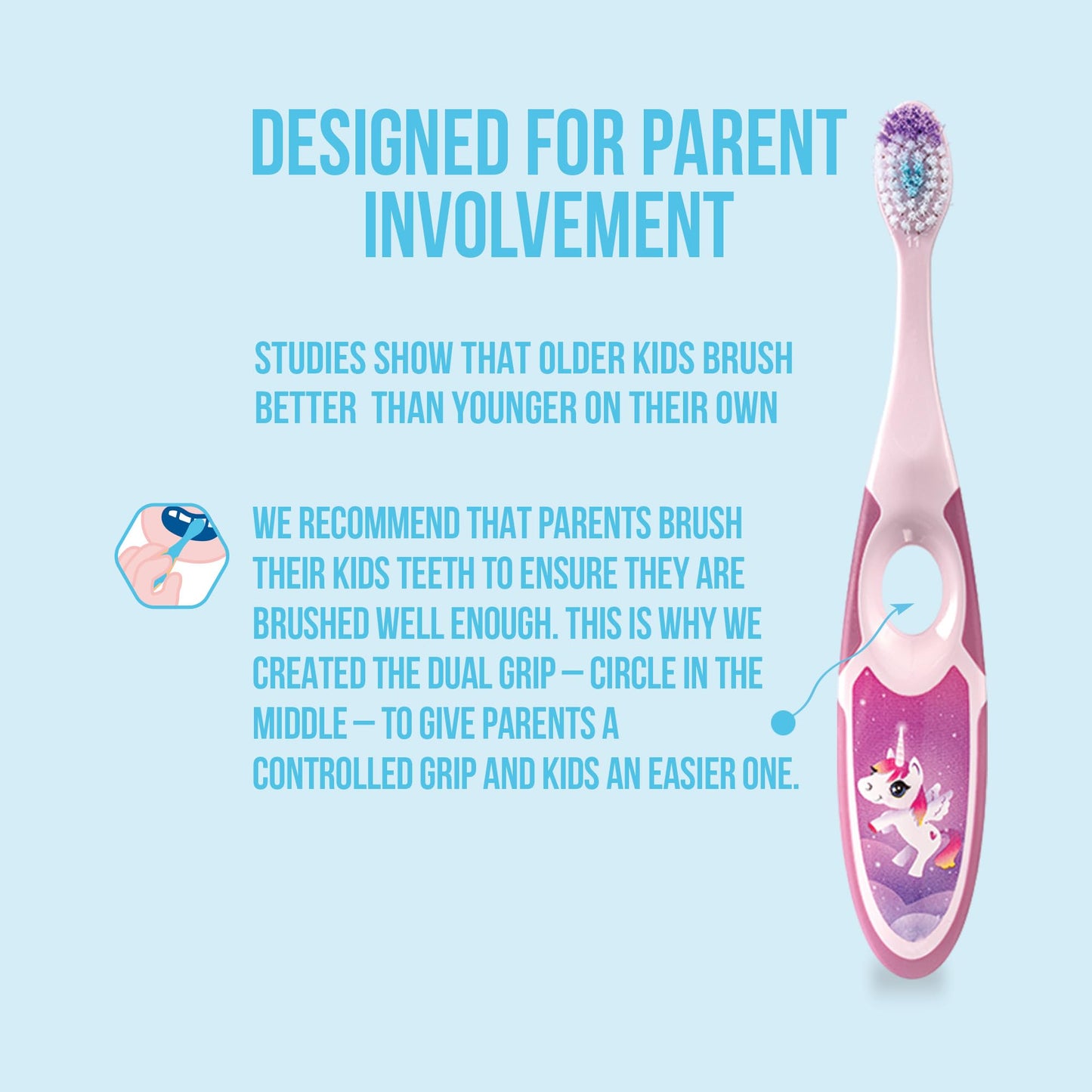 Jordan Step 2 Kids Toothbrush 3-5 Years - Soft Bristles - BPA Free - 4 Pack Pink & Yellow