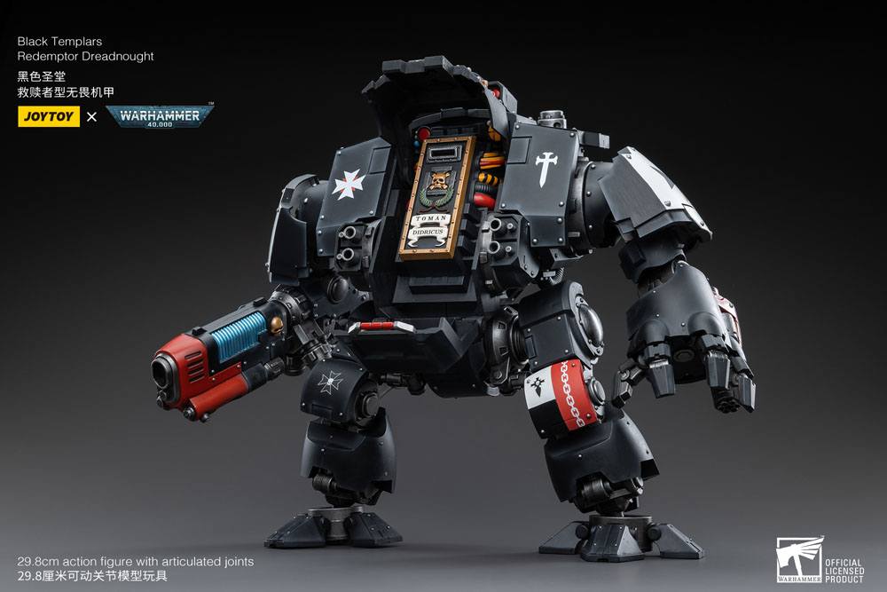 Joy Toy Warhammer 40k: Black Templars Redemptor Dreadnought 30cm
