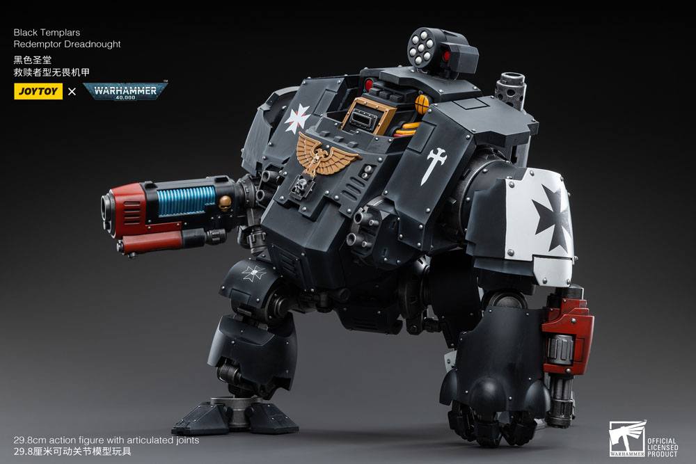 Joy Toy Warhammer 40k: Black Templars Redemptor Dreadnought 30cm