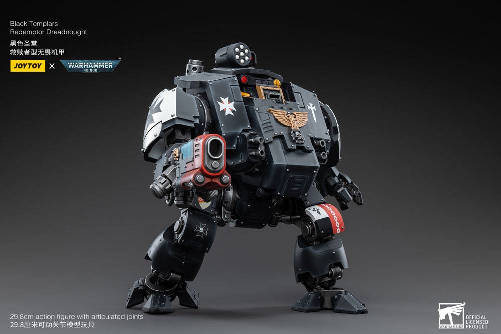 Joy Toy Warhammer 40k: Black Templars Redemptor Dreadnought 30cm