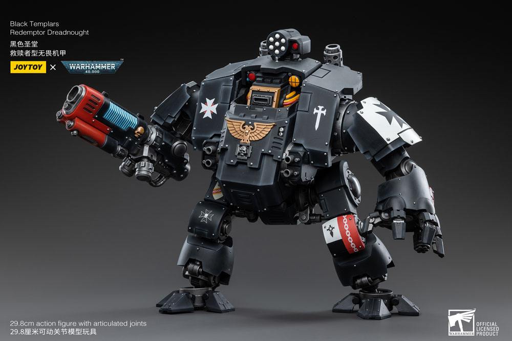 Joy Toy Warhammer 40k: Black Templars Redemptor Dreadnought 30cm