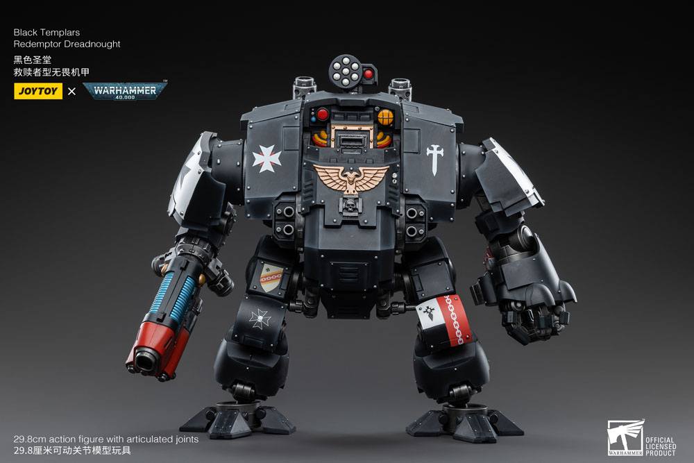 Joy Toy Warhammer 40k: Black Templars Redemptor Dreadnought 30cm