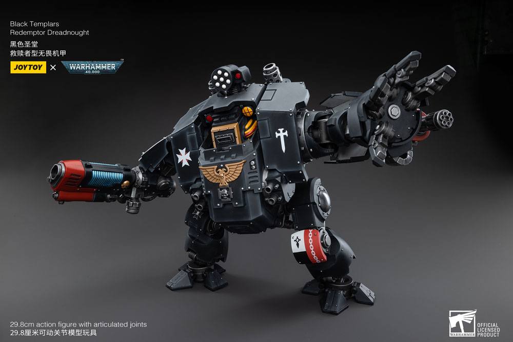 Joy Toy Warhammer 40k: Black Templars Redemptor Dreadnought 30cm