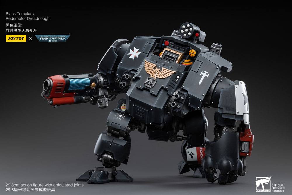 Joy Toy Warhammer 40k: Black Templars Redemptor Dreadnought 30cm