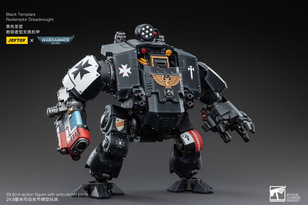 Joy Toy Warhammer 40k: Black Templars Redemptor Dreadnought 30cm