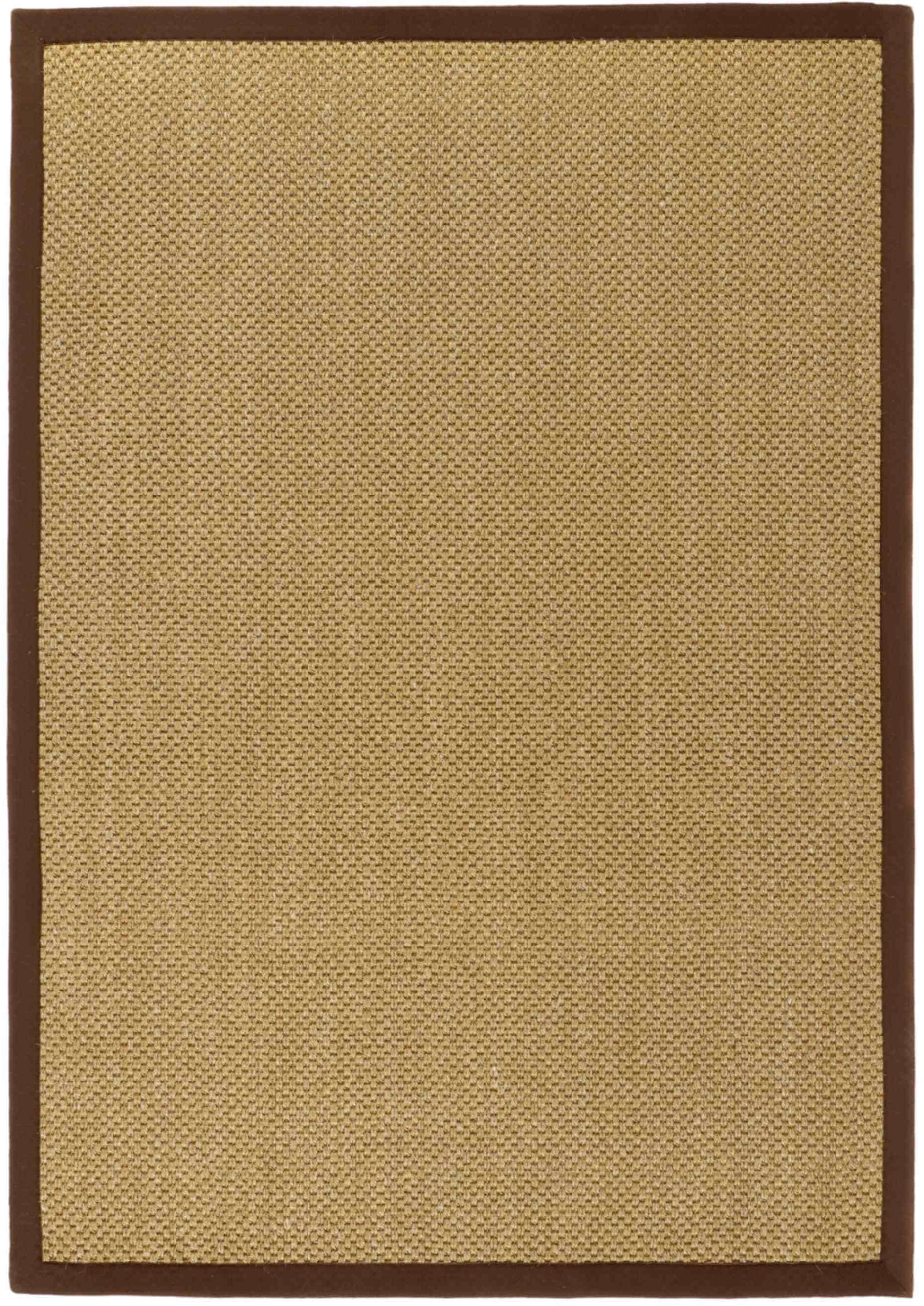 Bordered Natural Non-Slip Sisal Rug