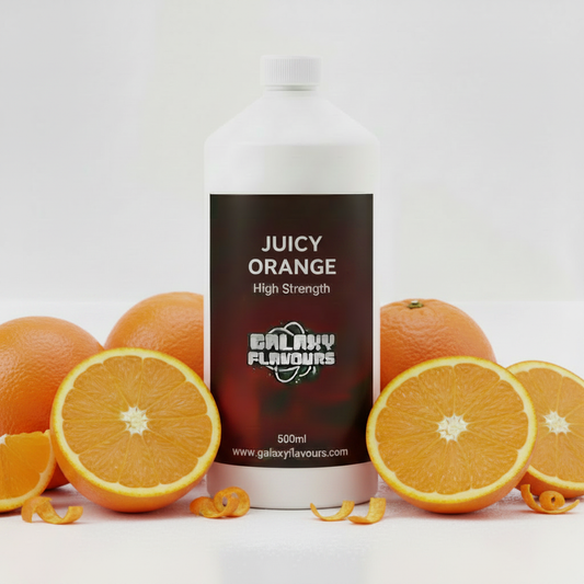 Juicy Orange Food Flavouring - Professional High Strength - 500ml
