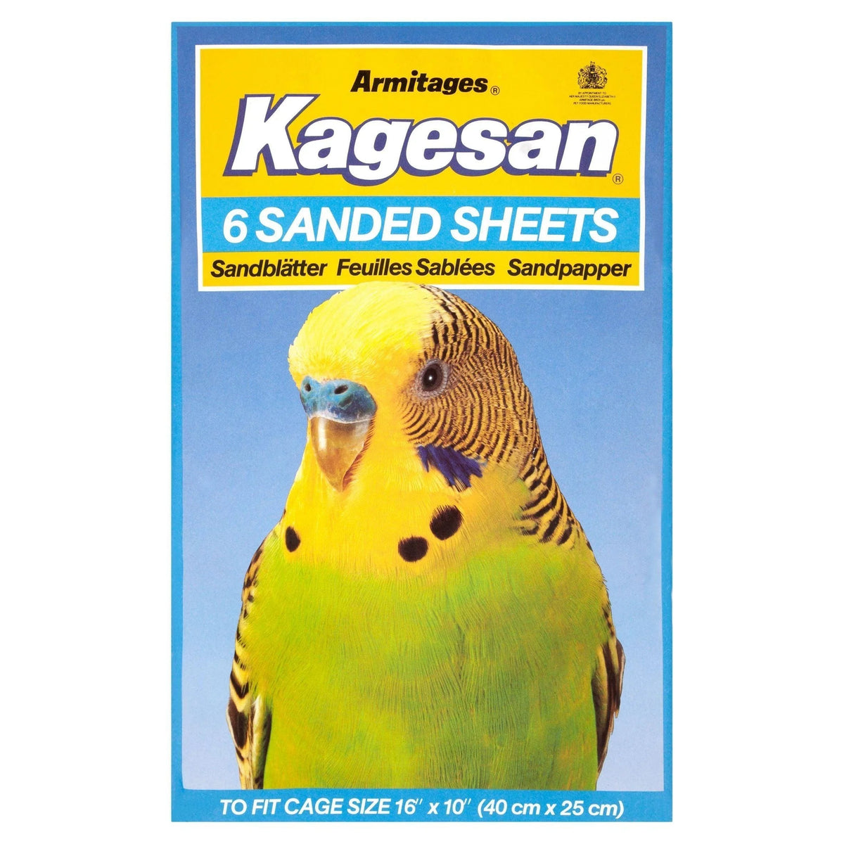 Kagesan Sand Sheets (40 x 25cm) x6 No.5 Blue - Case of 12