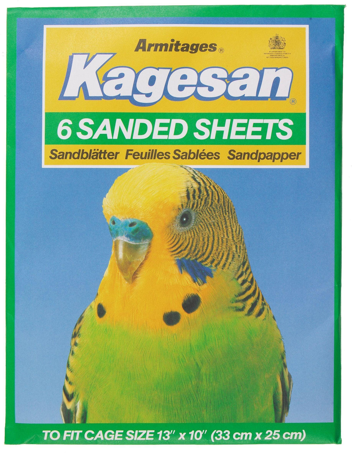 Kagesan Sand Sheets (32 x 25cm) x 6 No.4 Green - Case of 12