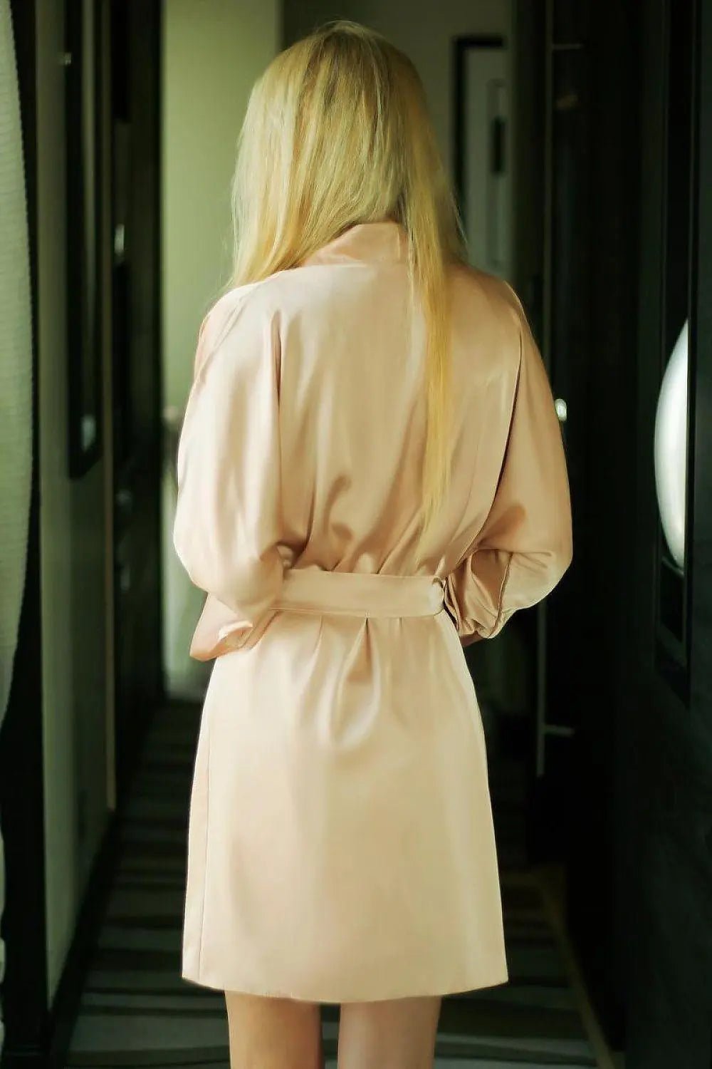 Kalimo comfortable cut bathrobe