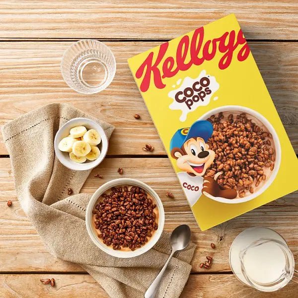Kellogg's Coco Pops Breakfast Cereal 6 x 420g (Case of 6)